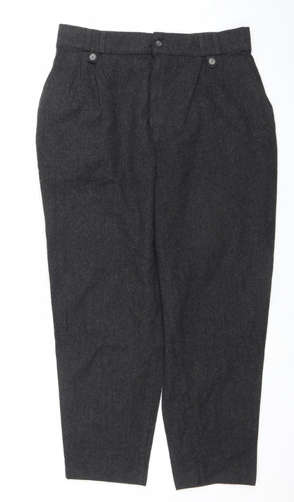 Womens UK Size 18 Unknown Regular Fit Casual Workwear Travel Grey Trousers