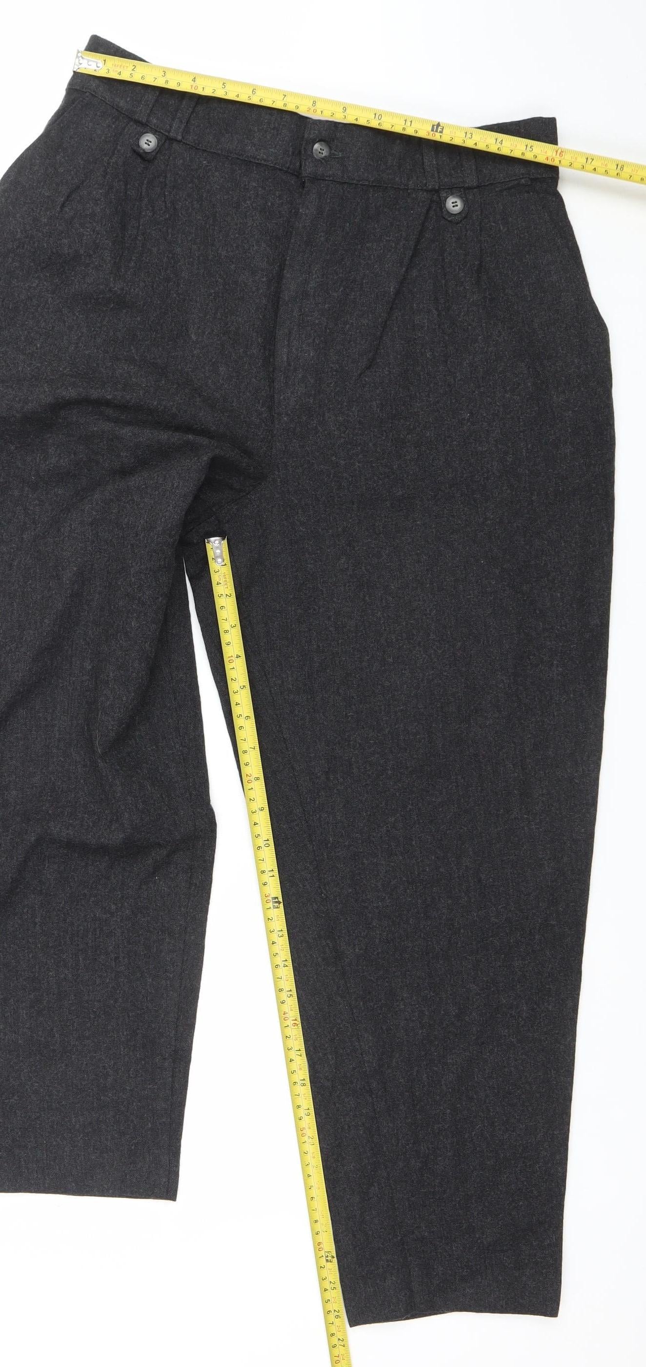 Womens UK Size 18 Unknown Regular Fit Casual Workwear Travel Grey Trousers