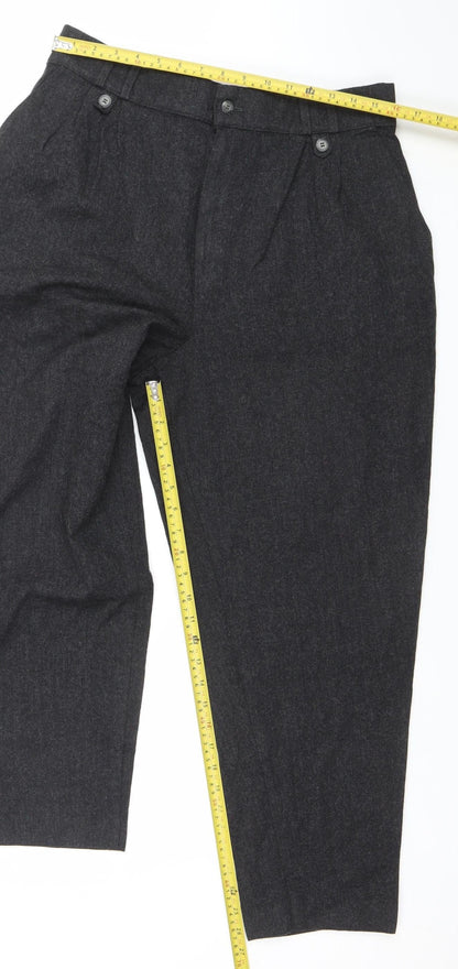 Womens UK Size 18 Unknown Regular Fit Casual Workwear Travel Grey Trousers