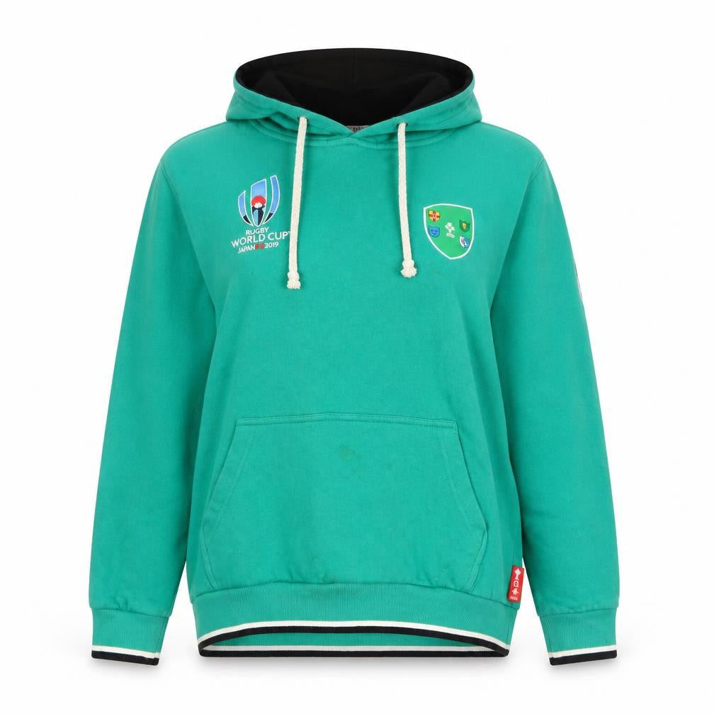 Womens UK Size L  Green Pullover Hoodie