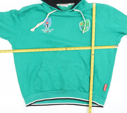 Womens UK Size L  Green Pullover Hoodie