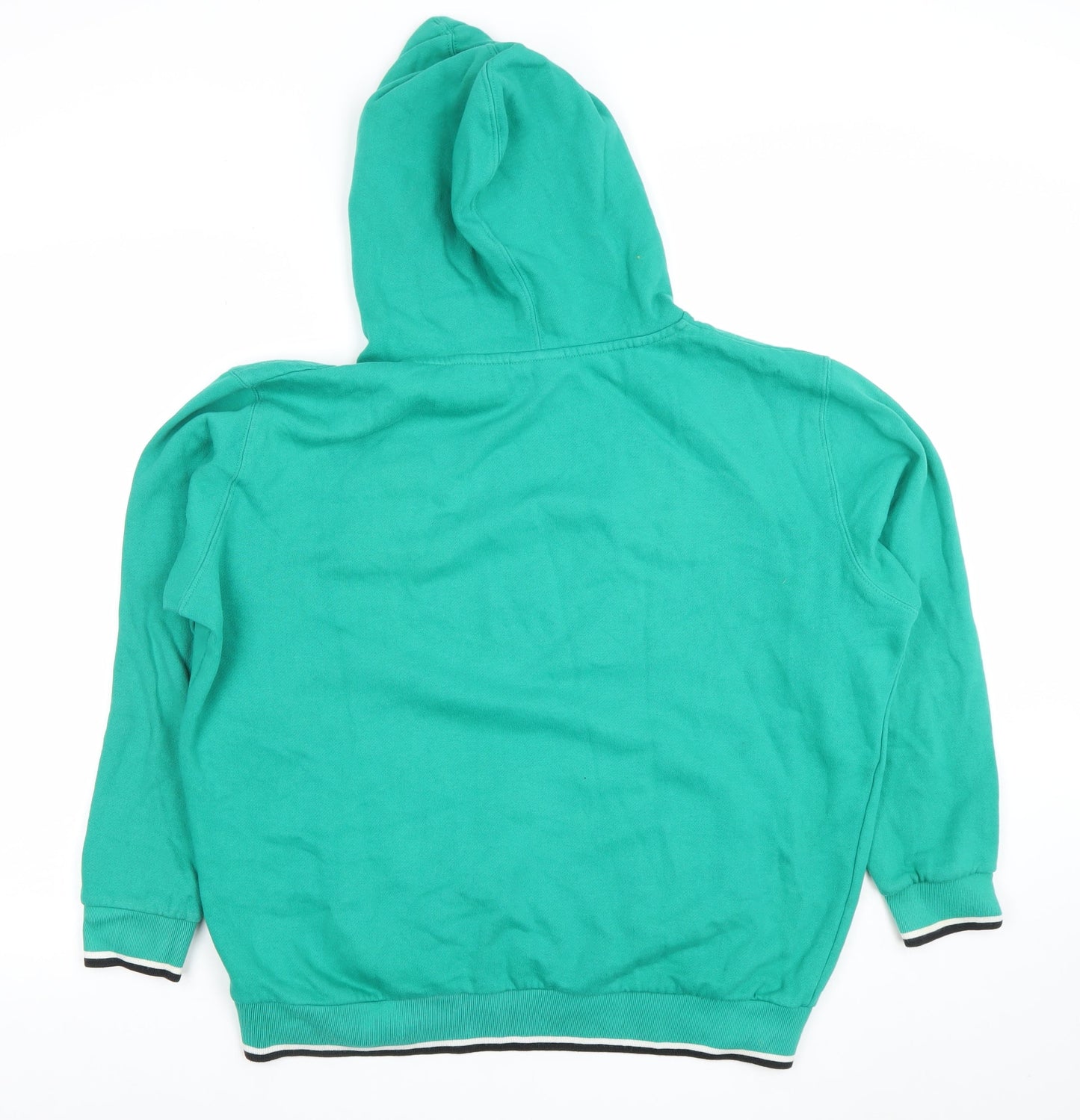 Womens UK Size L  Green Pullover Hoodie