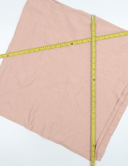Womens UK Size One Size H&M Pink Cape Jumper