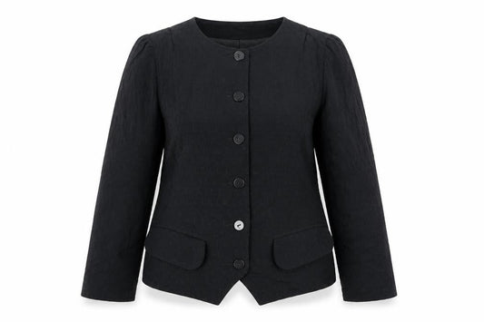 Womens UK Size 12 Betty Barclay Black Tunic Blouse