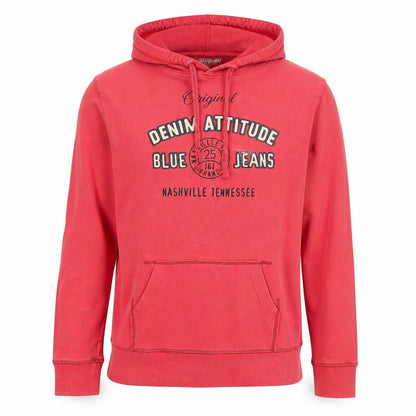 Womens UK Size XL JACK & JONES Red Pullover Hoodie