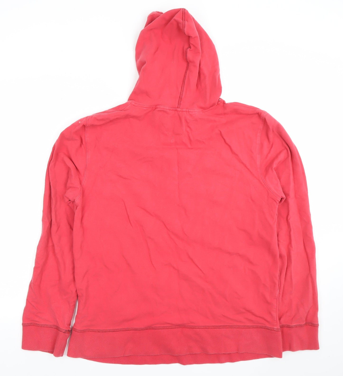Womens UK Size XL JACK & JONES Red Pullover Hoodie