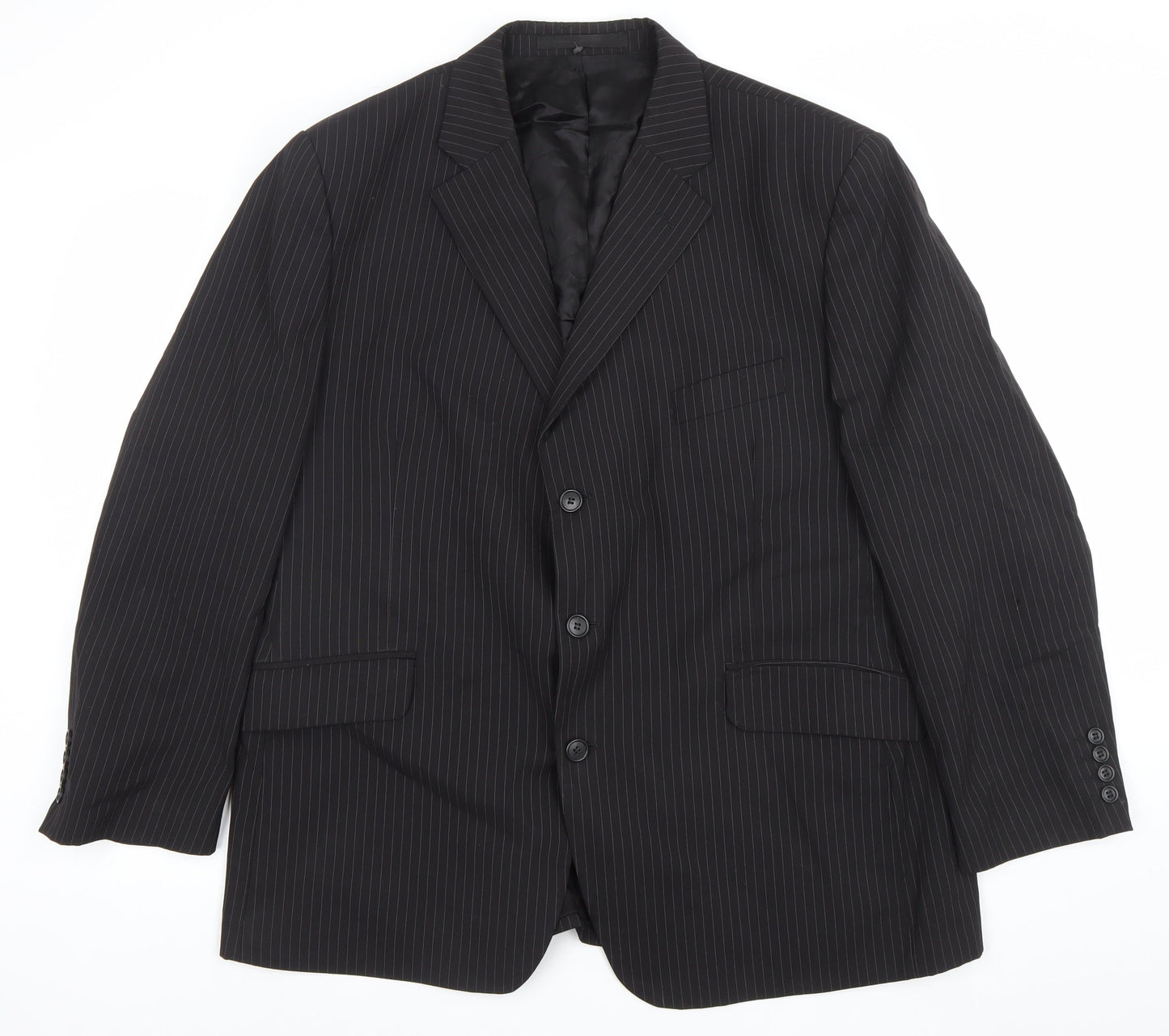 Mens UK Size 40 Marks and Spencer Regular Black Suit Jacket