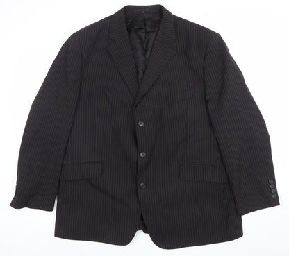 Mens UK Size 40 Marks and Spencer Regular Black Suit Jacket
