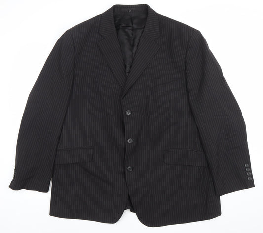 Mens UK Size 40 Marks and Spencer Regular Black Suit Jacket