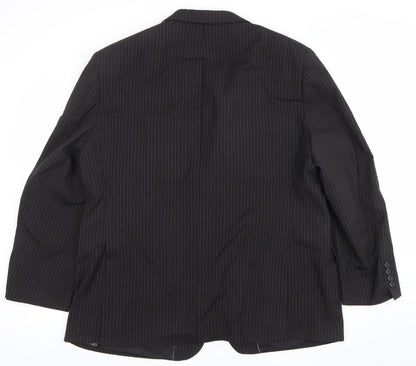 Mens UK Size 40 Marks and Spencer Regular Black Suit Jacket
