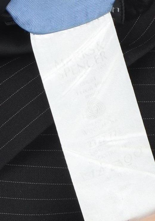 Mens UK Size 40 Marks and Spencer Regular Black Suit Jacket
