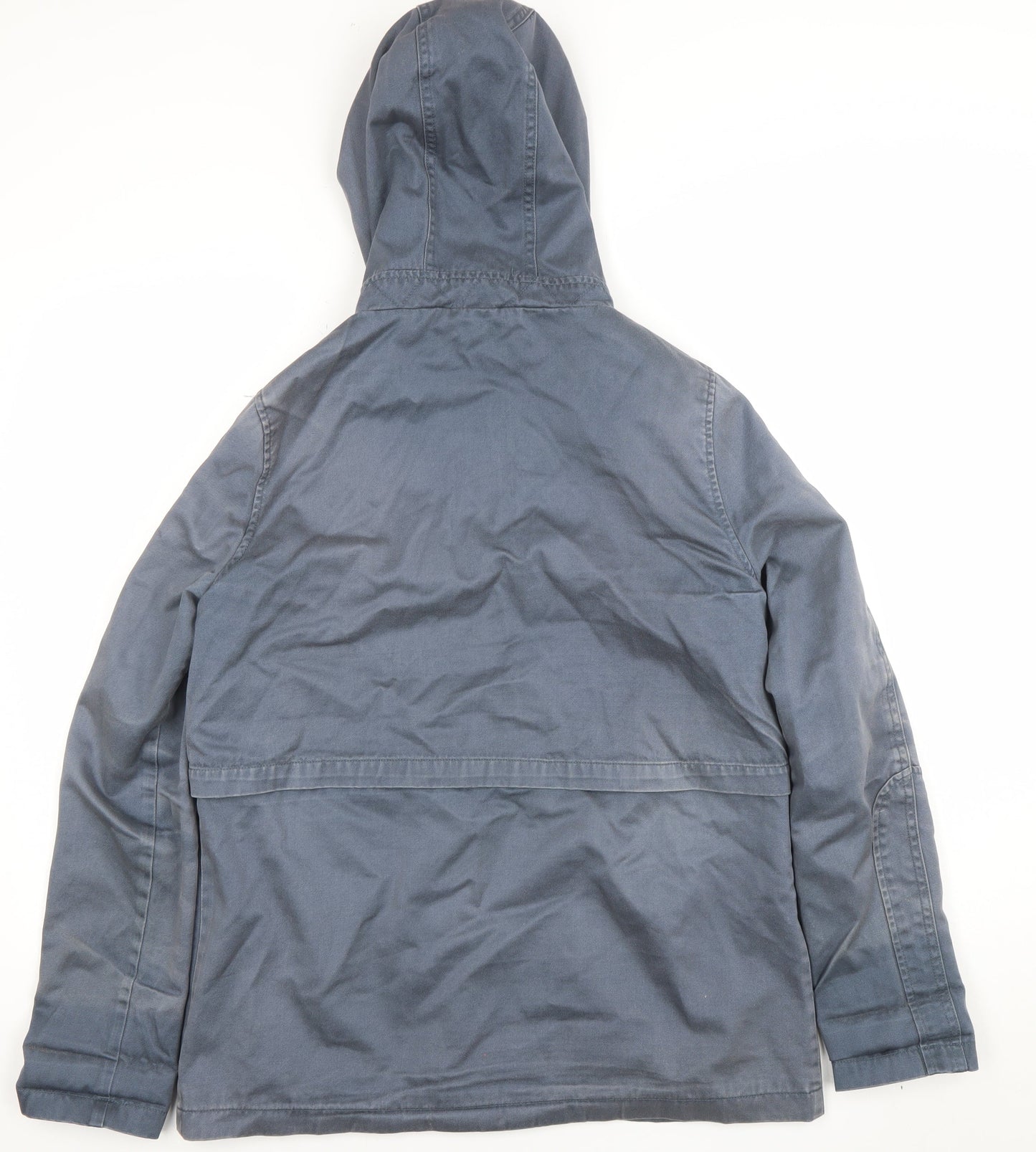 Womens UK Size 12 Topshop Blue Parka Coat