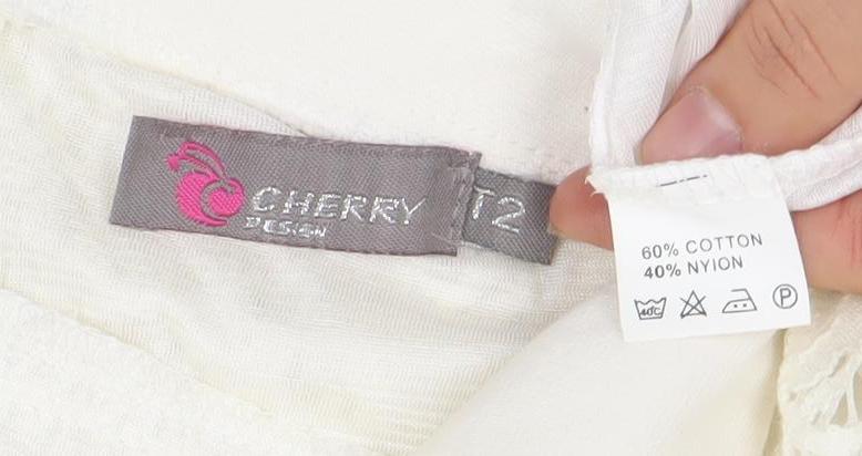 Womens UK Size 12 CHERRY DESIGN Shift Dress