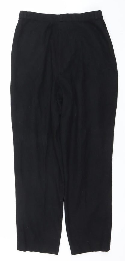Womens UK Size 16 Canda Regular Fit Business Casual Black Trousers