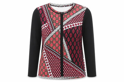 Womens UK Size S Libra Multicoloured Cardigan Sweatshirt