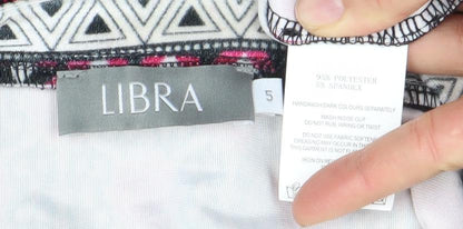 Womens UK Size S Libra Multicoloured Cardigan Sweatshirt