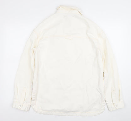Womens UK Size XS Dunnes Ivory Basic Jacket