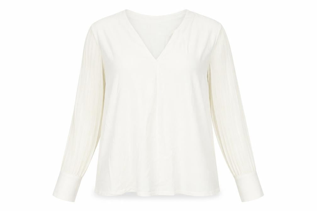 Womens UK Size 14 Paul Costelloe Living Ivory Basic Blouse