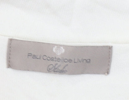 Womens UK Size 14 Paul Costelloe Living Ivory Basic Blouse