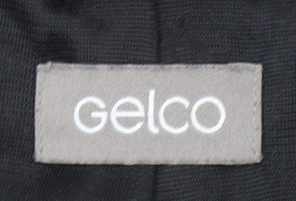 Womens UK Size 12 Gelco Grey Cardigan Jumper