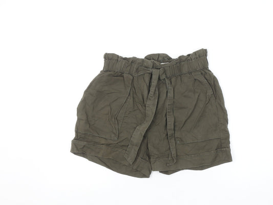 Womens UK Size S Soyaconcept Relaxed Fit Paperbag Shorts