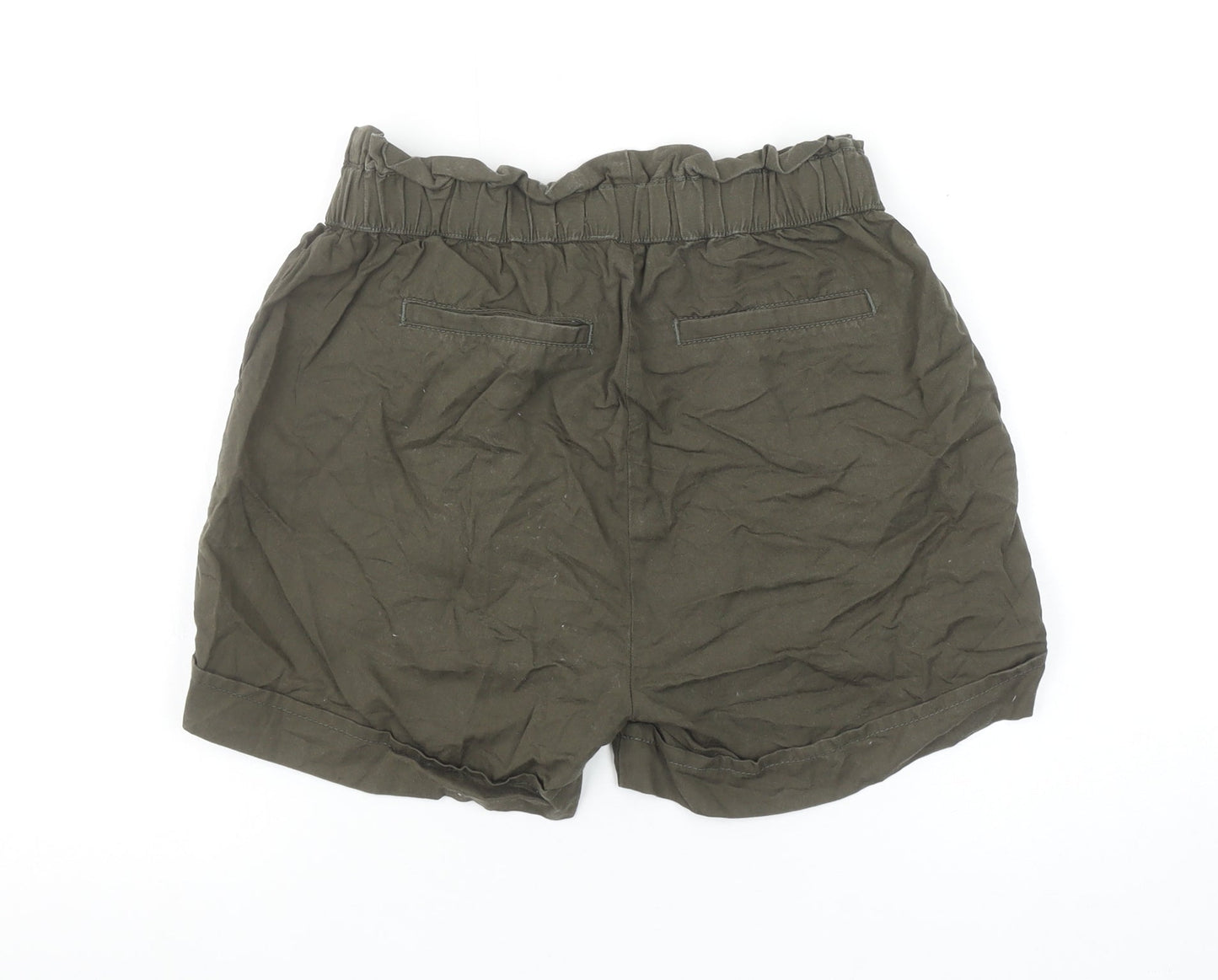 Womens UK Size S Soyaconcept Relaxed Fit Paperbag Shorts