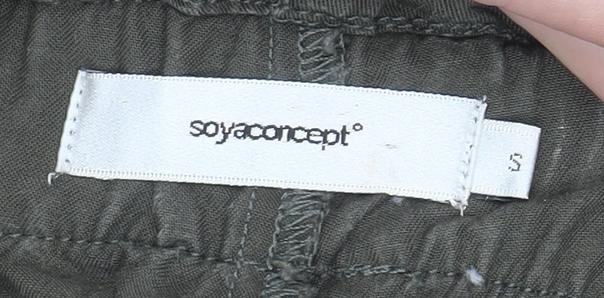 Womens UK Size S Soyaconcept Relaxed Fit Paperbag Shorts