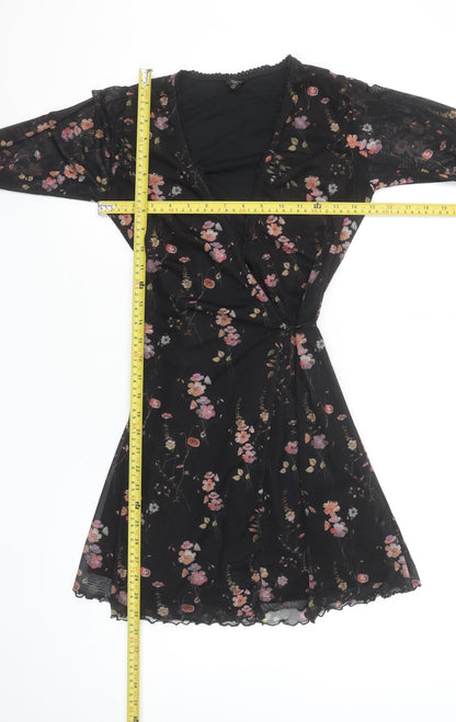 Womens UK Size XS Urban Outfitters Wrap Dress