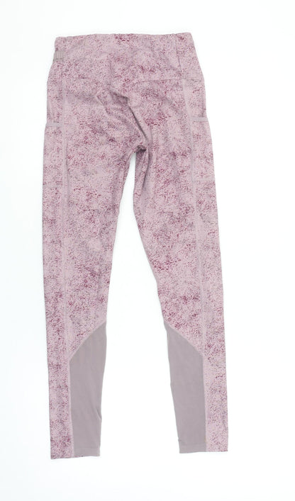 Womens UK Size S Gymshark Slim Fit Compression Pink Leggings
