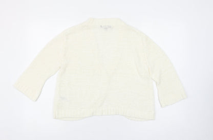 Womens UK Size M Dunnes Ivory Cardigan Jumper