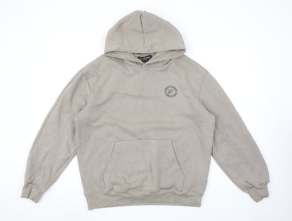 Womens UK Size M Closure London Beige Pullover Hoodie
