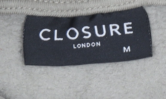 Womens UK Size M Closure London Beige Pullover Hoodie