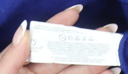 Primark NFL New York Giants Blue Sweatshirt Women S 10-12 Crew Neck Pullover