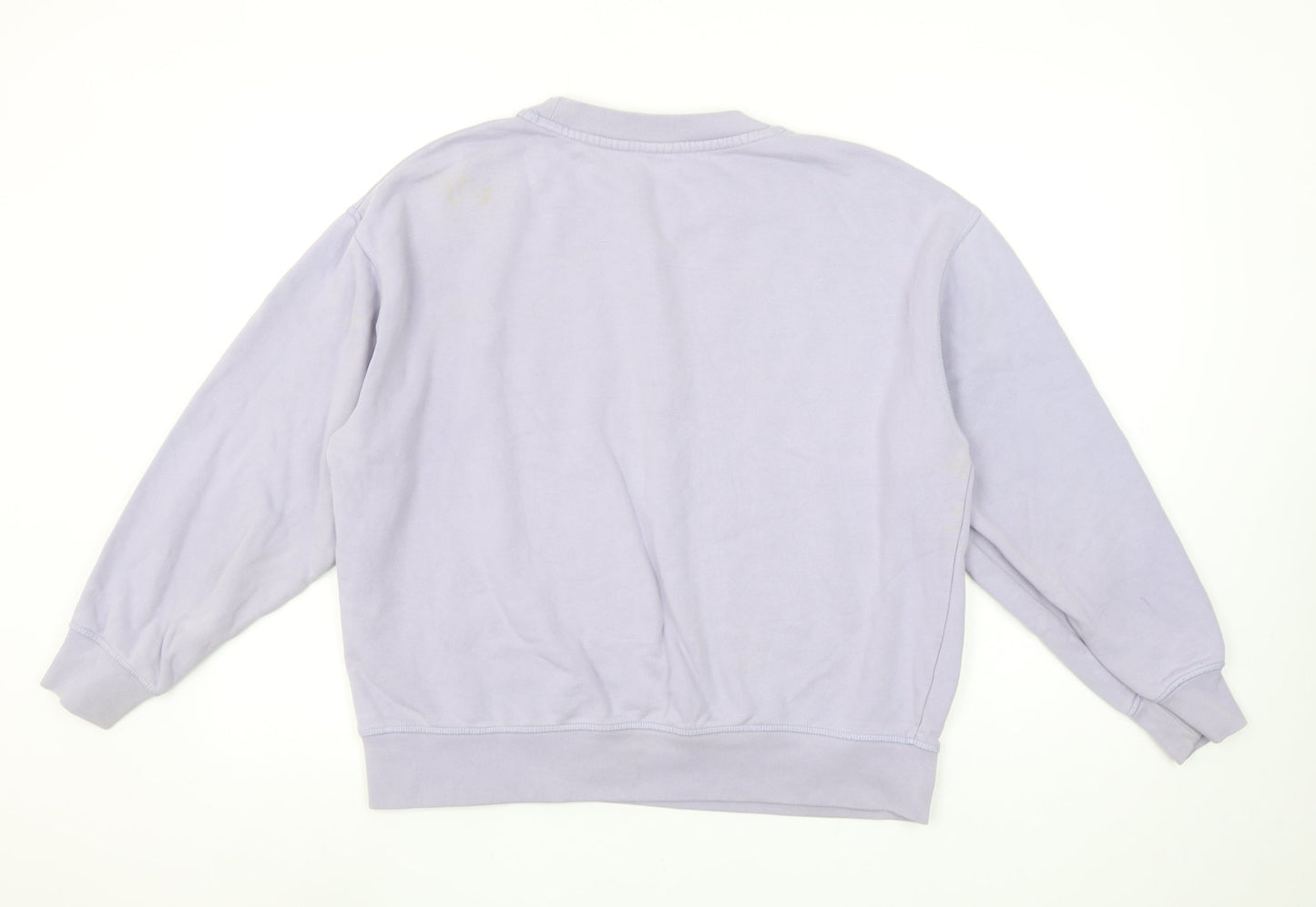 Womens UK Size L Levi's Purple Pullover Sweatshirt