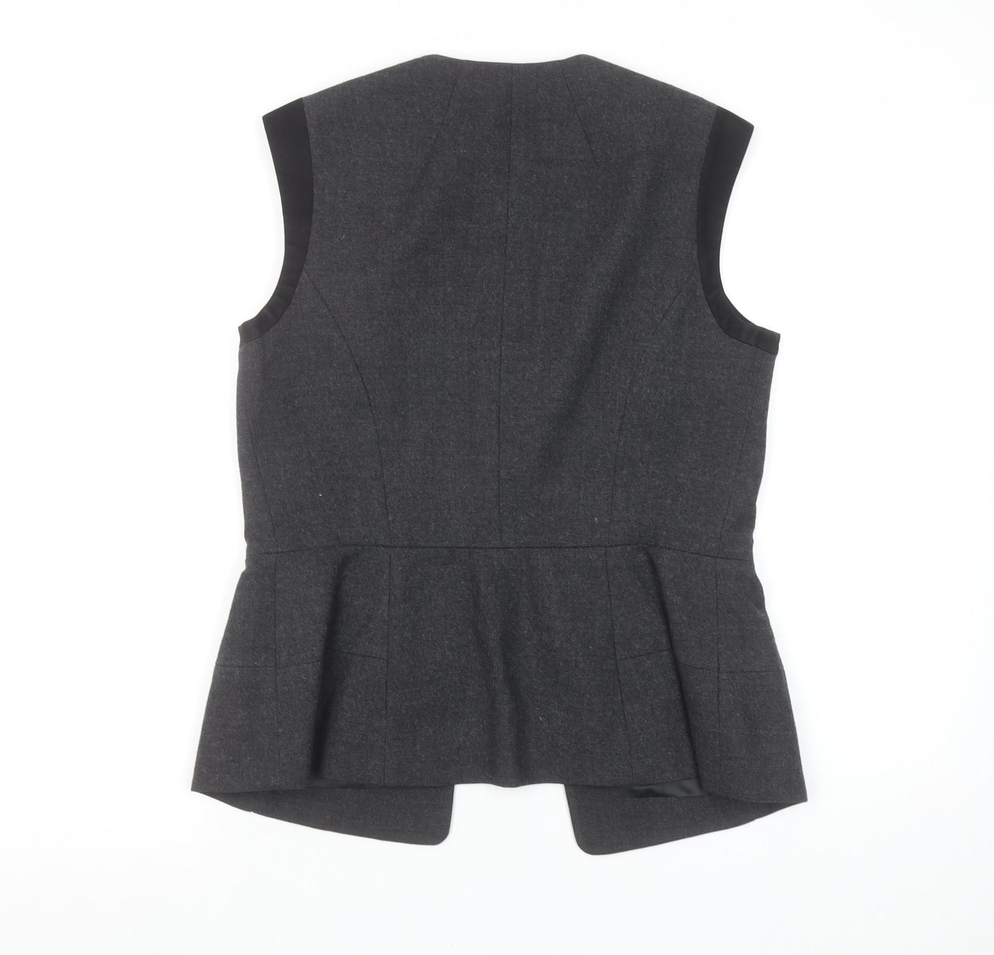 Womens UK Size 12 Machka Regular Grey Suit Waistcoat