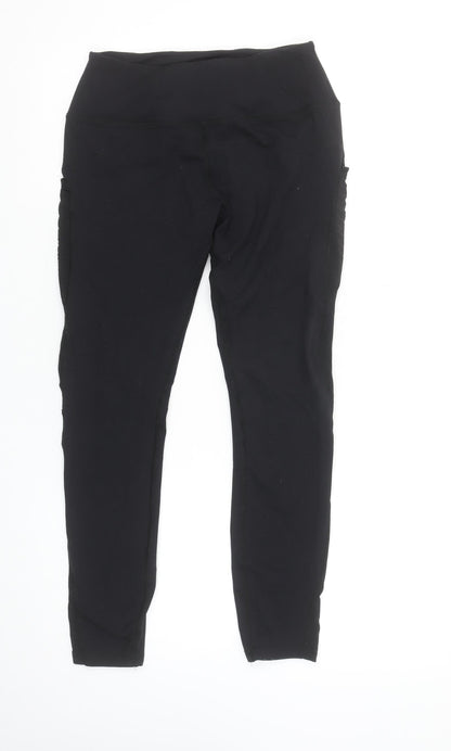 Womens UK Size M MP Slim Fit Ankle Black Leggings