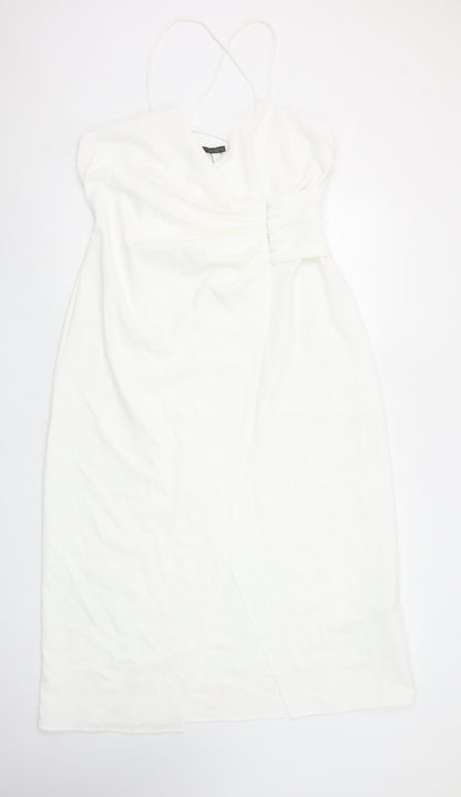 Womens UK Size 16 Zara Wrap Dress