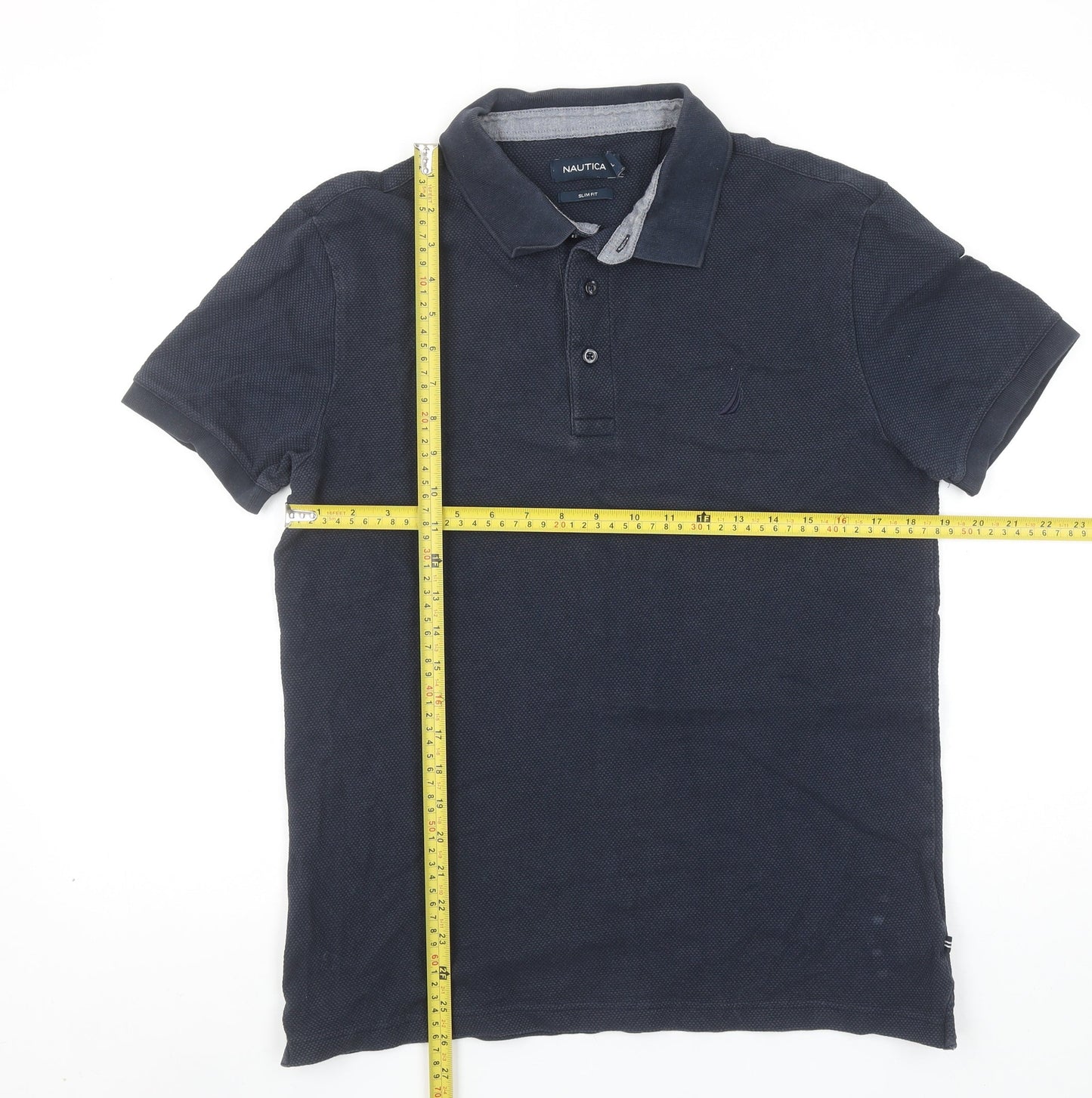 Mens UK Size L Nautica Cotton Polo Shirt