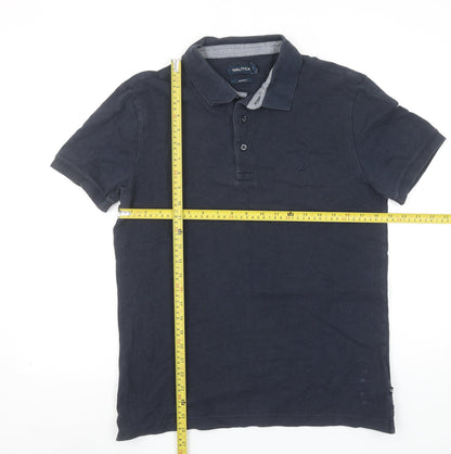 Mens UK Size L Nautica Cotton Polo Shirt