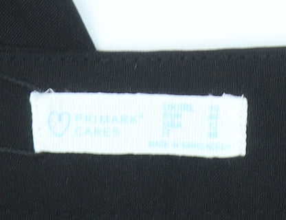 Primark Women Black Slim Tapered Business Trousers Size 14