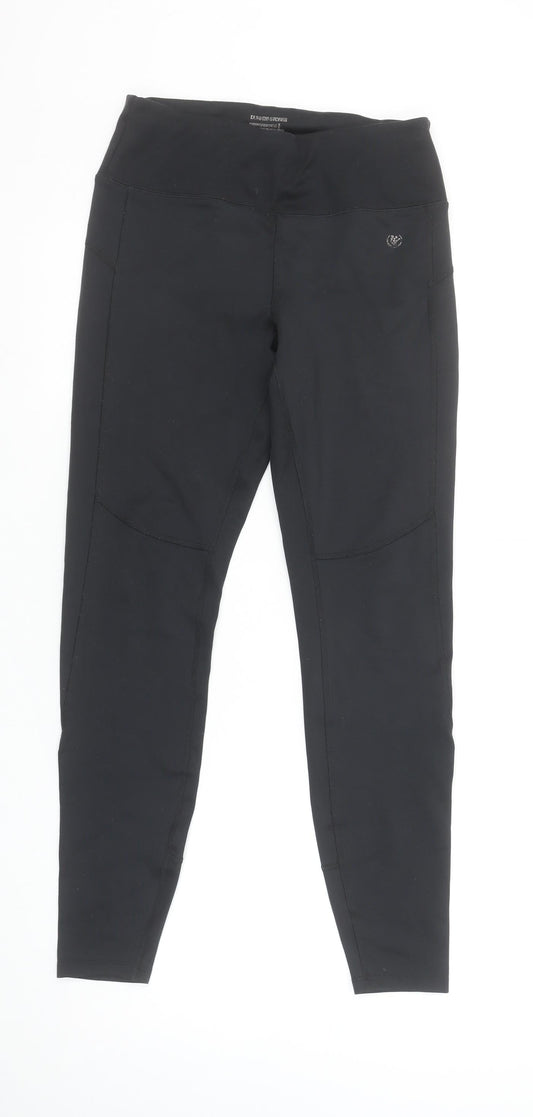 Womens UK Size S St. Bernard for Dunnes Stores Slim Fit Leggings Black Leggings