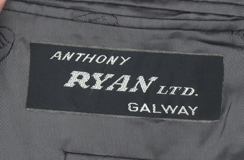 Mens UK Size L Anthony Ryan Ltd Regular Grey Suit Jacket