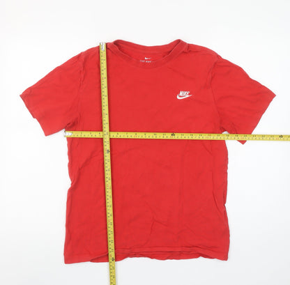 Mens UK Size S Nike Red  T-Shirt