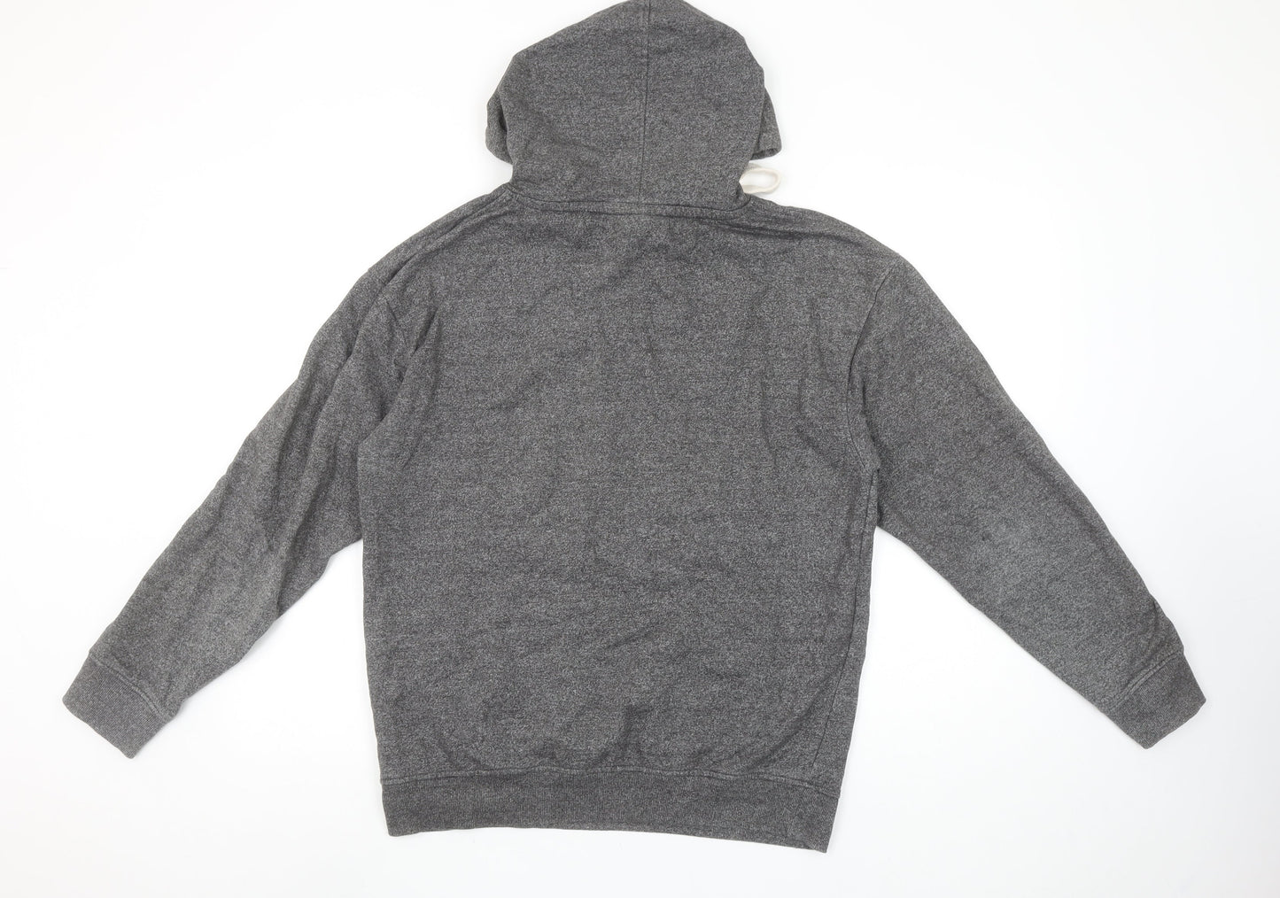 Womens UK Size L Traditional Craftwear Grey Pullover Hoodie