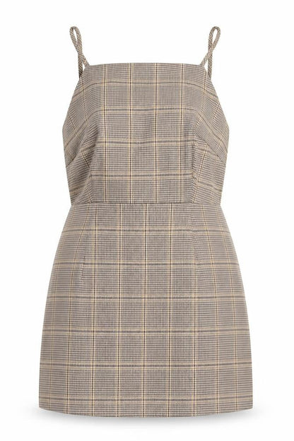 Womens UK Size 10 In the Style Pinafore/Dungaree Dress