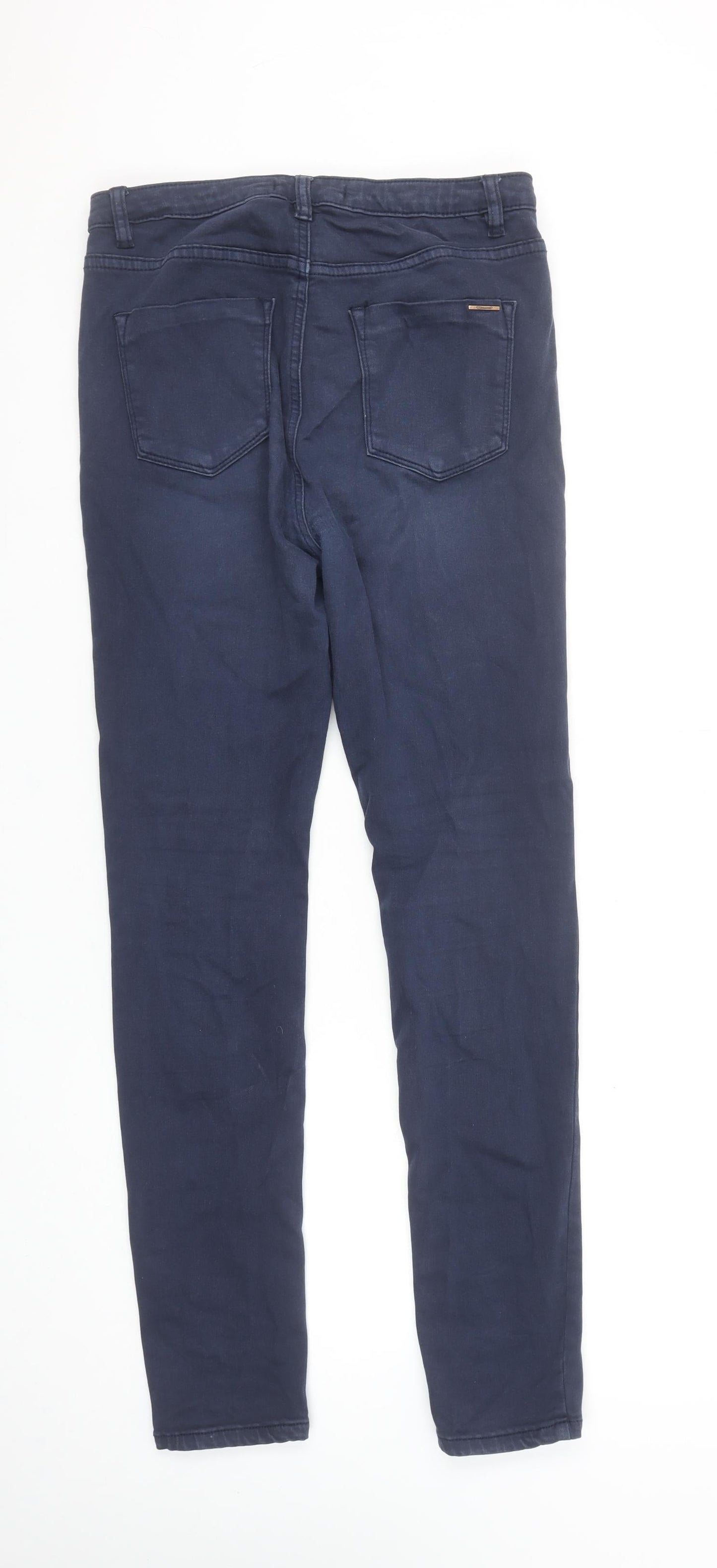 Womens UK Size 10 Toxik3 Slim Fit Skinny Blue Jeans