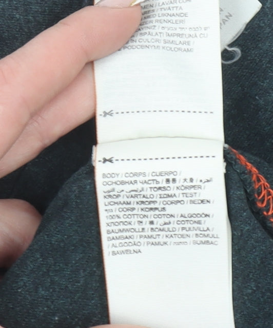 Superdry Men’s Black Cotton Crew Neck Short Sleeve T-Shirt Size L