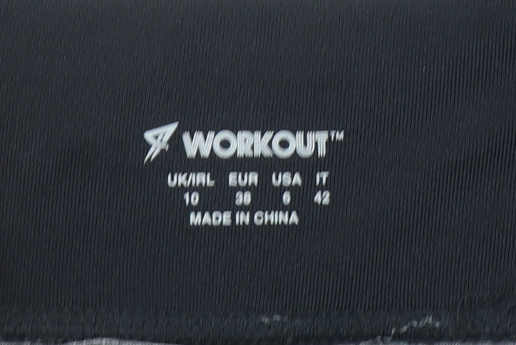 Womens UK Size 10 Atmosphere Slim Fit Capri Black Leggings