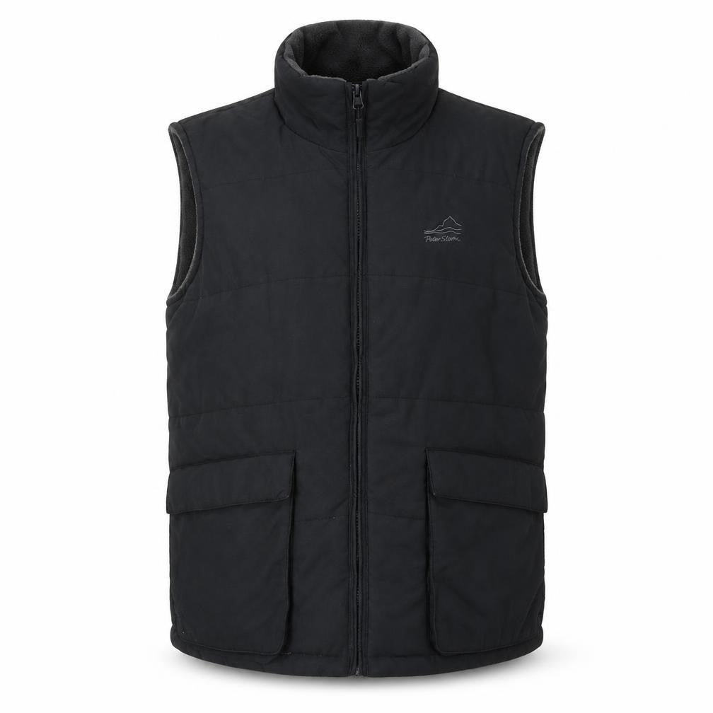 Mens UK Size S Peter Storm Black Bodywarmer