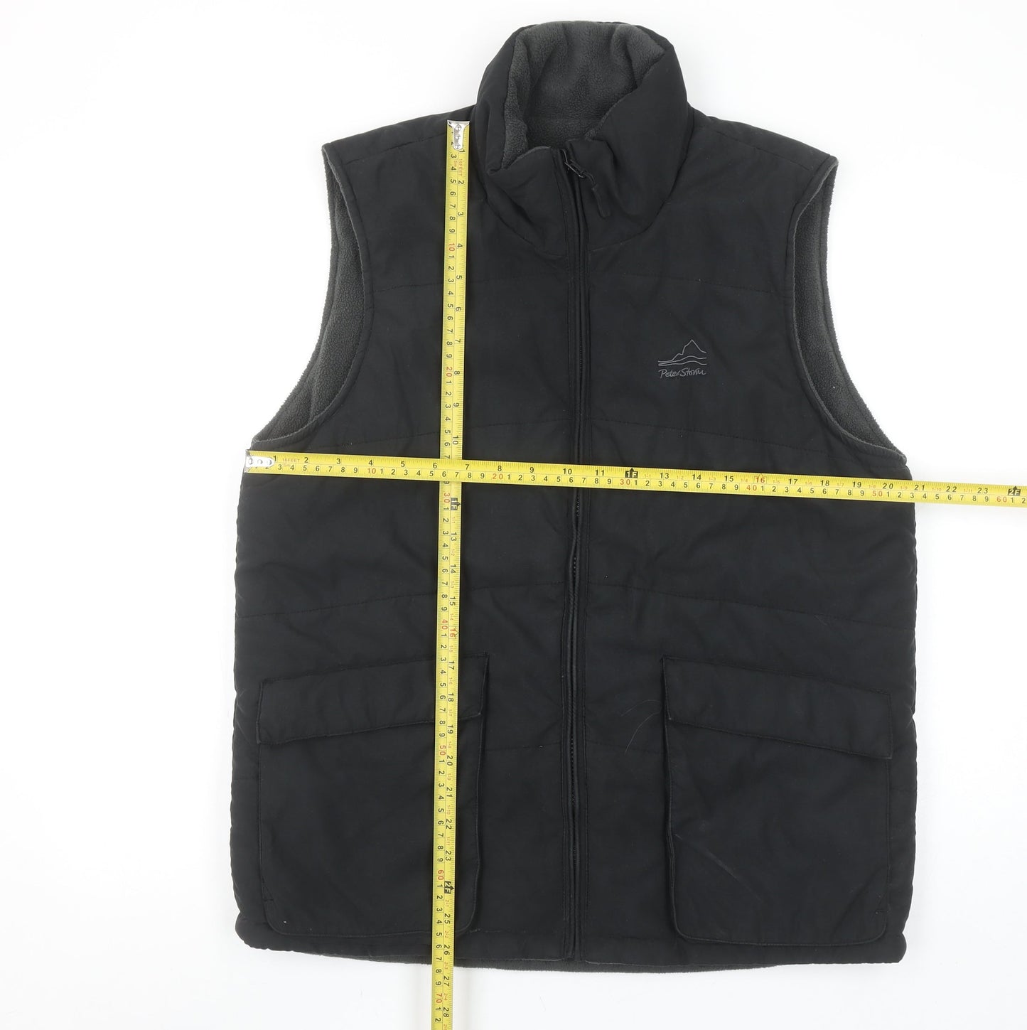 Mens UK Size S Peter Storm Black Bodywarmer
